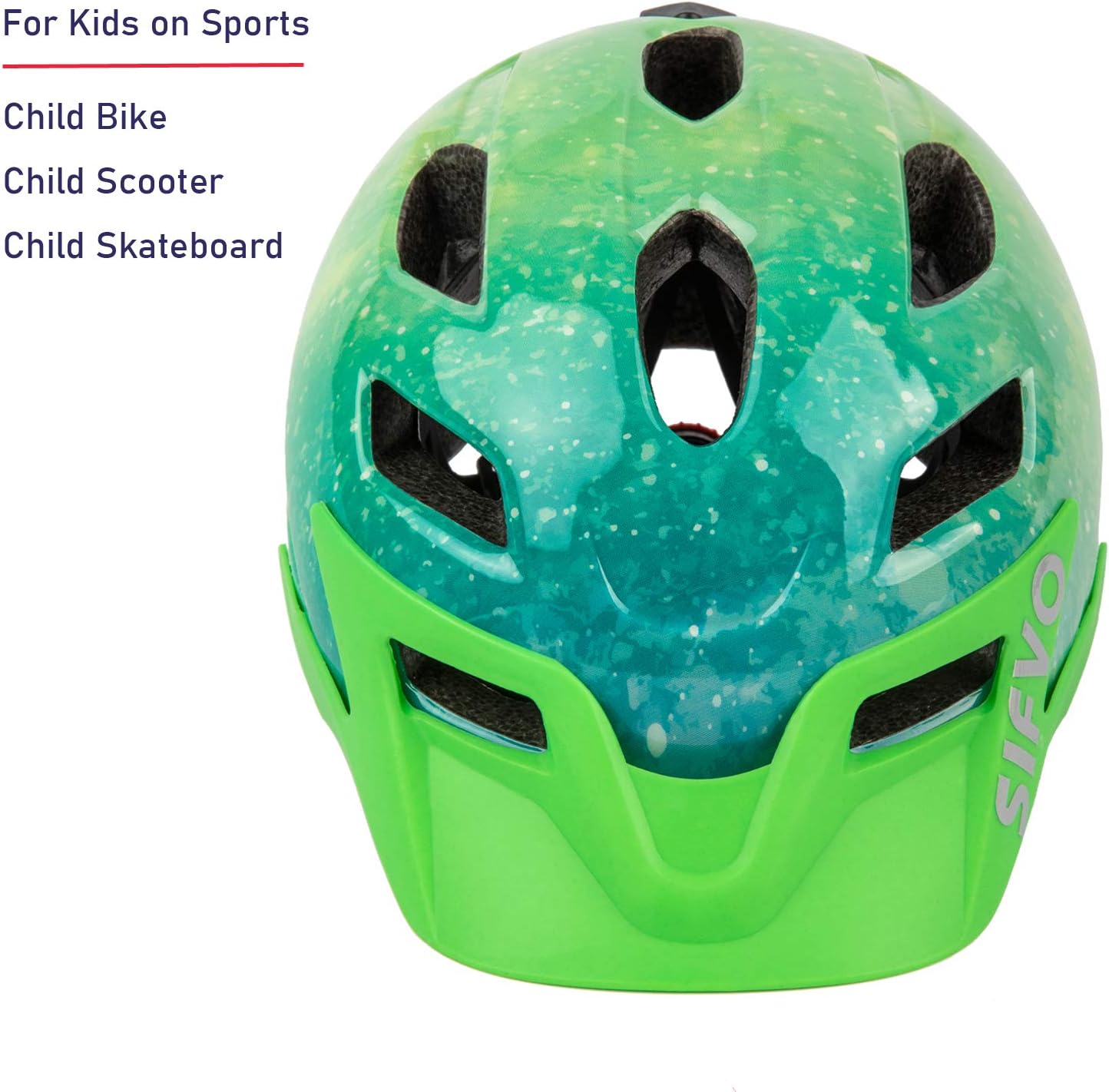 Detalle de SIFVO Kinder Fahrradhelm 50-57 cm – sicher, komfortabel und vielseitig (5–14 Jahre)