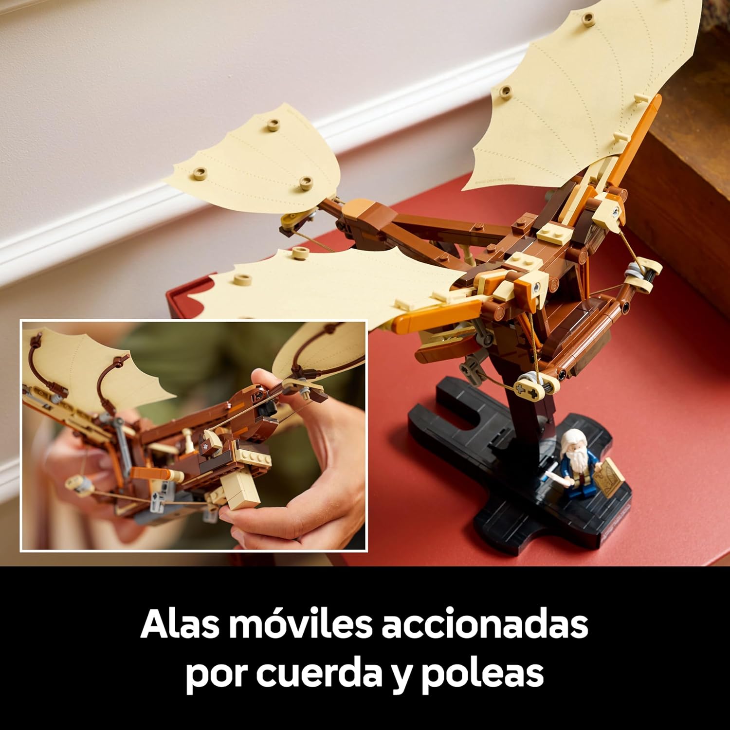 Thumbnail 4 de LEGO Icons 10363 Ornitóptero de Leonardo da Vinci
