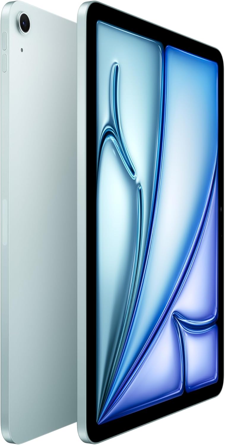 Detalle 2 de Apple iPad Air 11'' con chip M3: 128 GB, Wi‑Fi 6E e Apple Intelligence – Azzurro