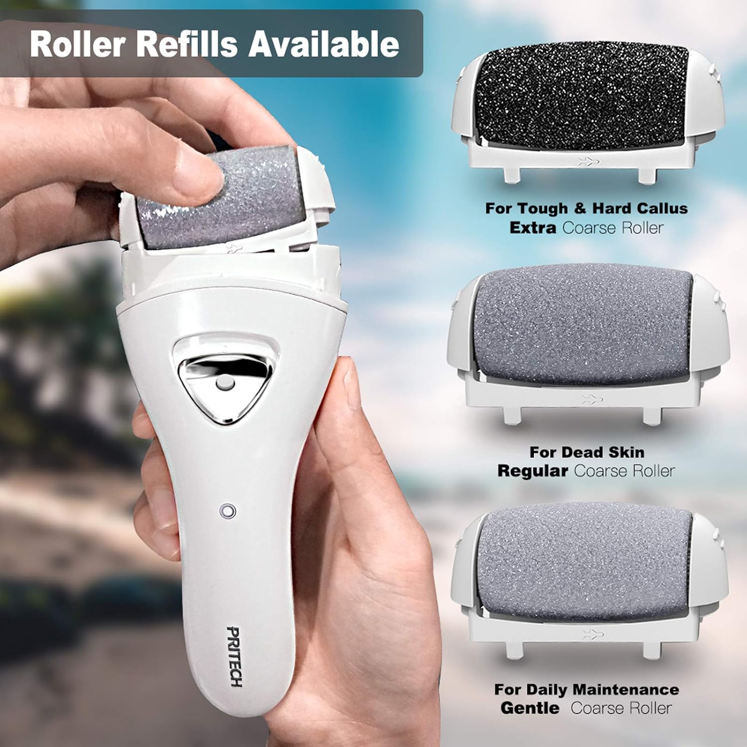 Thumbnail 2 de Electric Callus Remover 45 min Rechargeable 💅