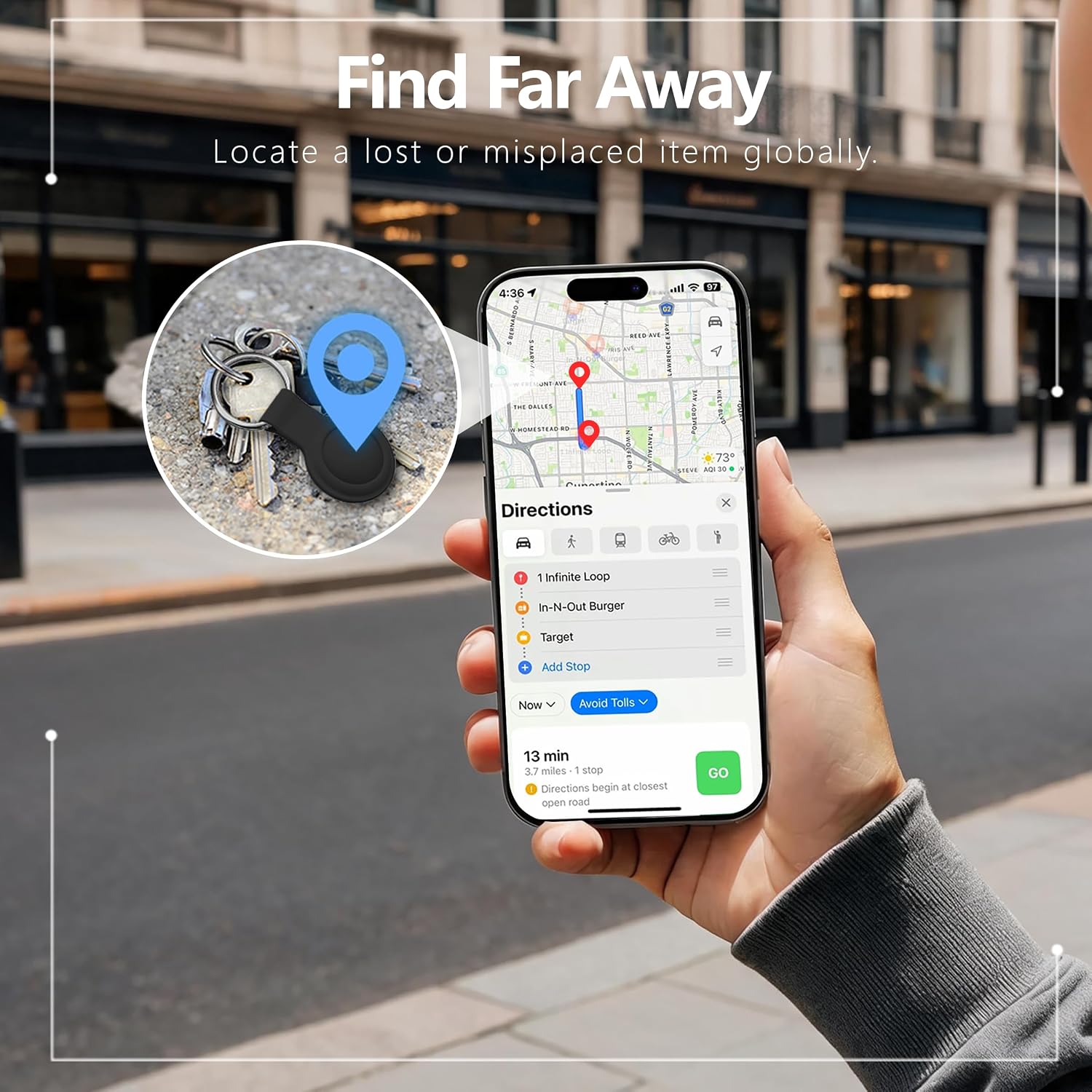Detalle de Bluetooth Tracker Tags 4-Pack