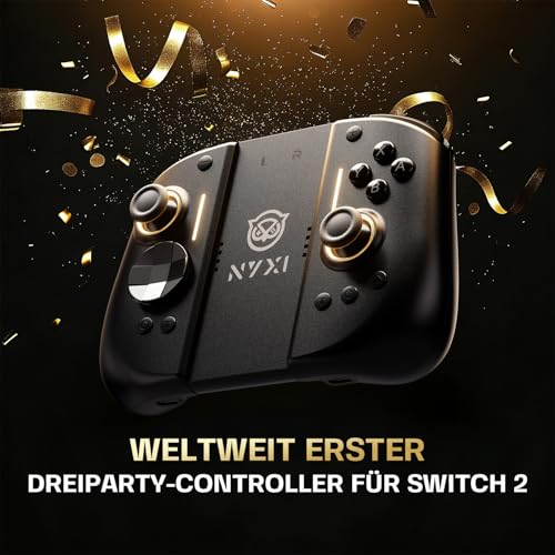 Detalle 2 de NYXI Hyperion 3 Switch 2 Controller – Weltweit erster Drittanbieter-Gamepad für NS2