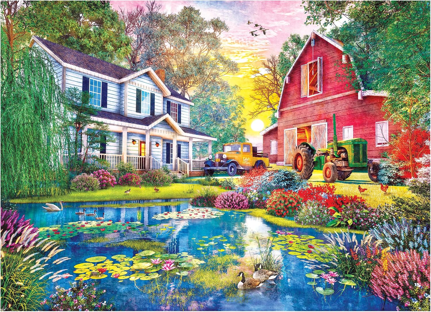Thumbnail 1 de RoseArt Kodak Jigsaw Puzzle, 1000 Pieces