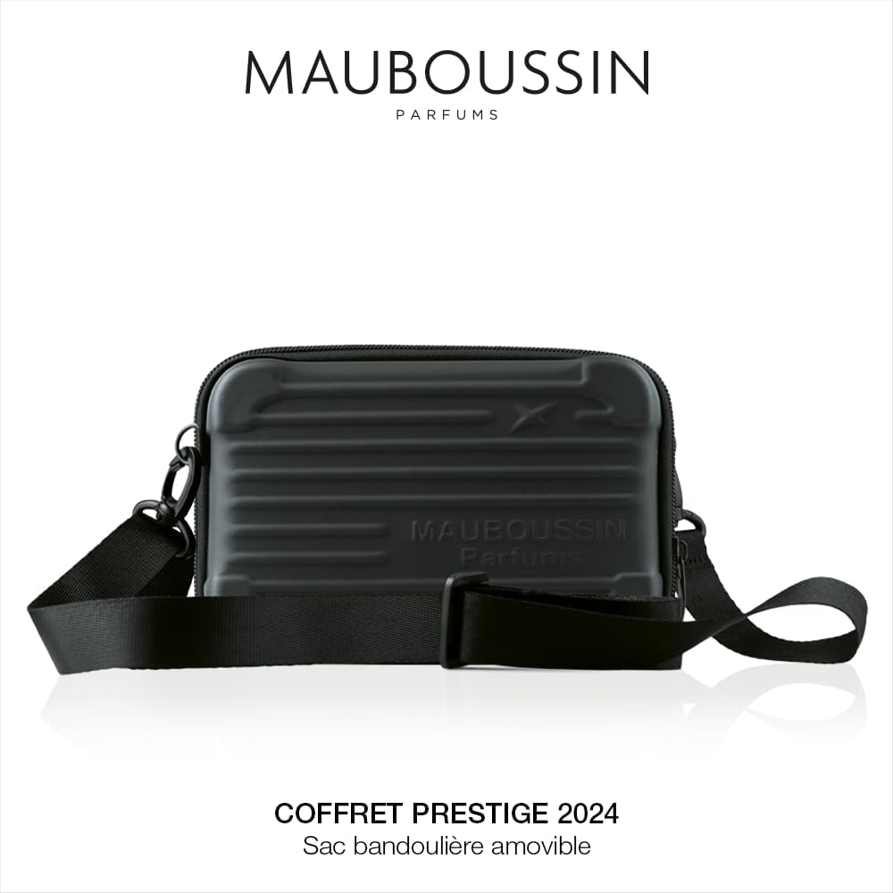 Thumbnail 5 de Coffret Prestige Private Club Mauboussin : Eau de Parfum 100 ml, gel douche 75 ml, travel spray 20 ml & sac bandoulière