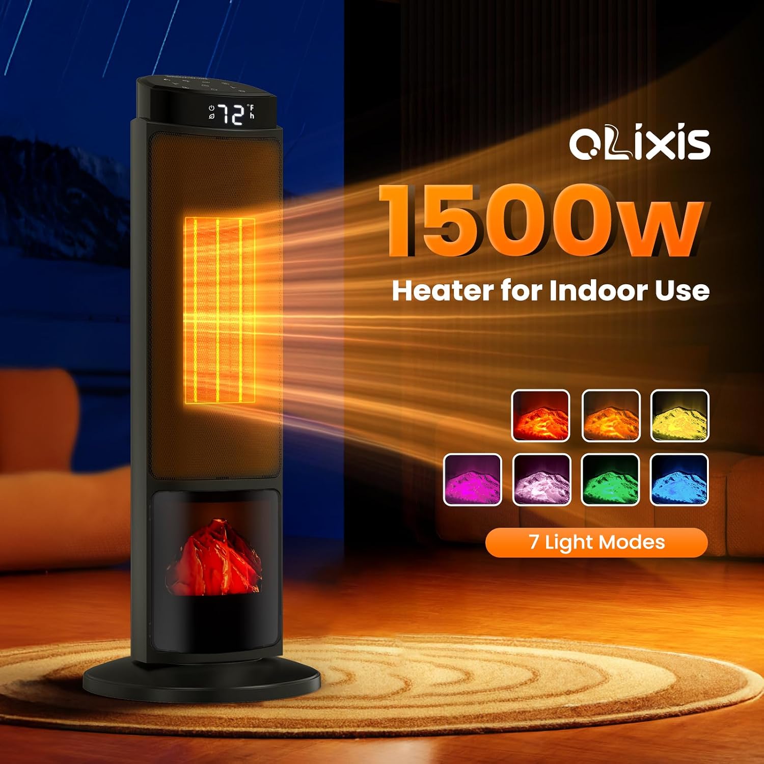 Detalle de OLIXIS Space Heater 1500W