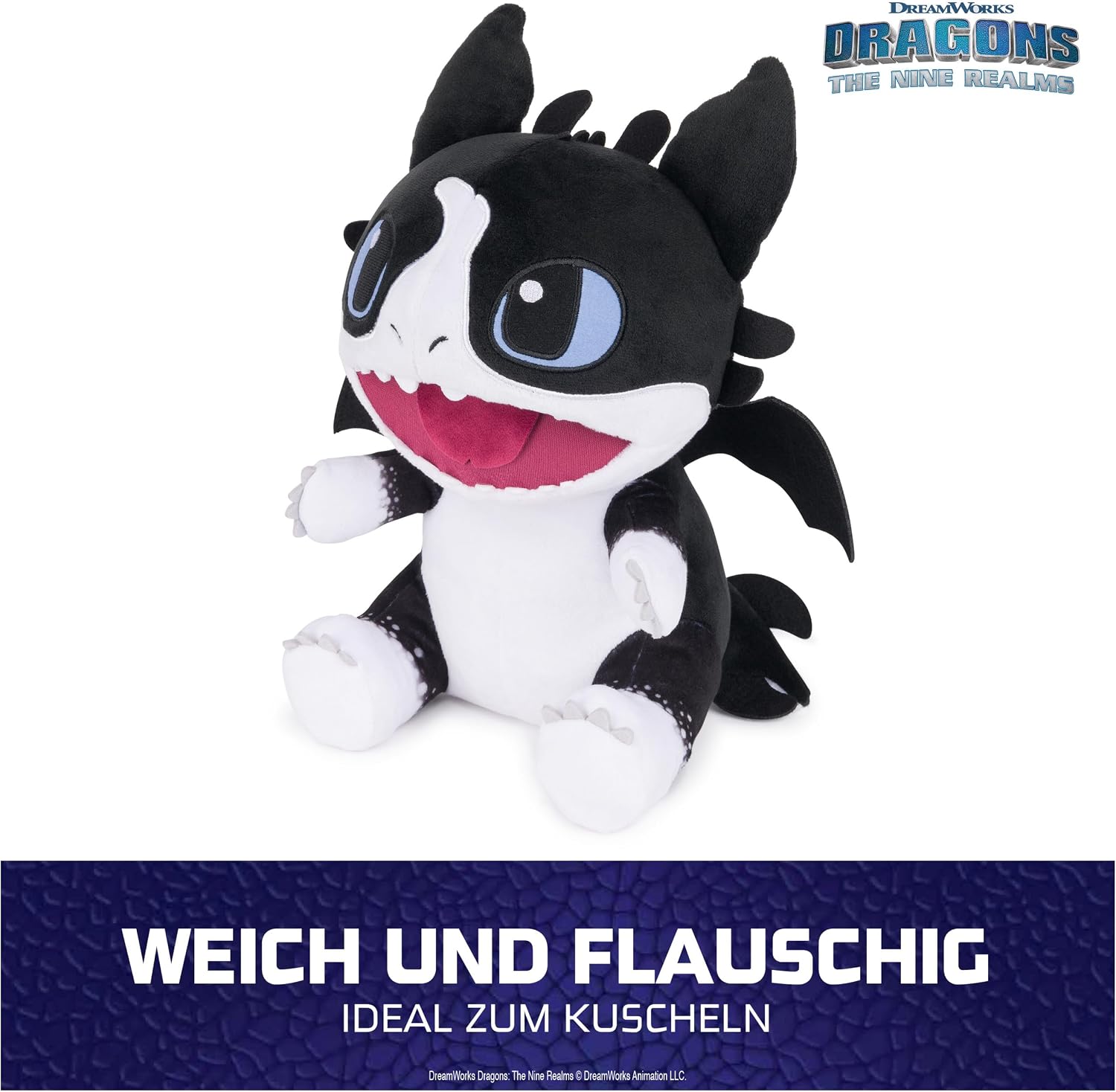 Detalle de How To Train Your Dragon 6064862 Thunder Plush with Plasma Beam Function
