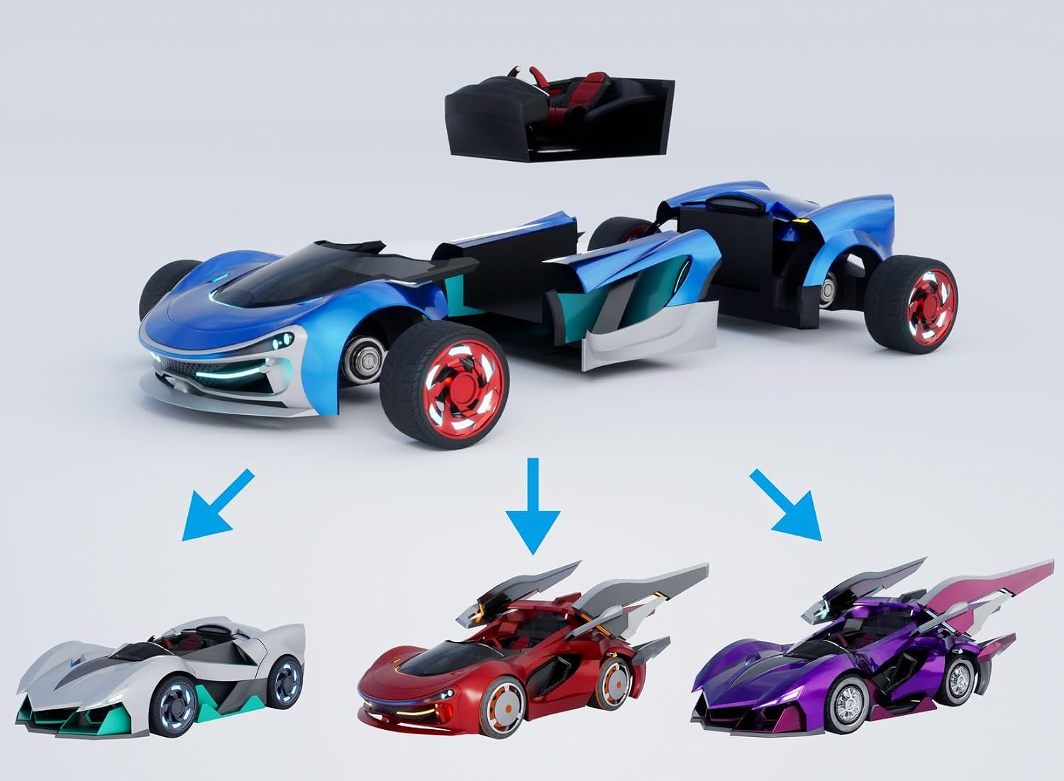 Detalle de SEGA Sonic Racing CrossWorlds Switch