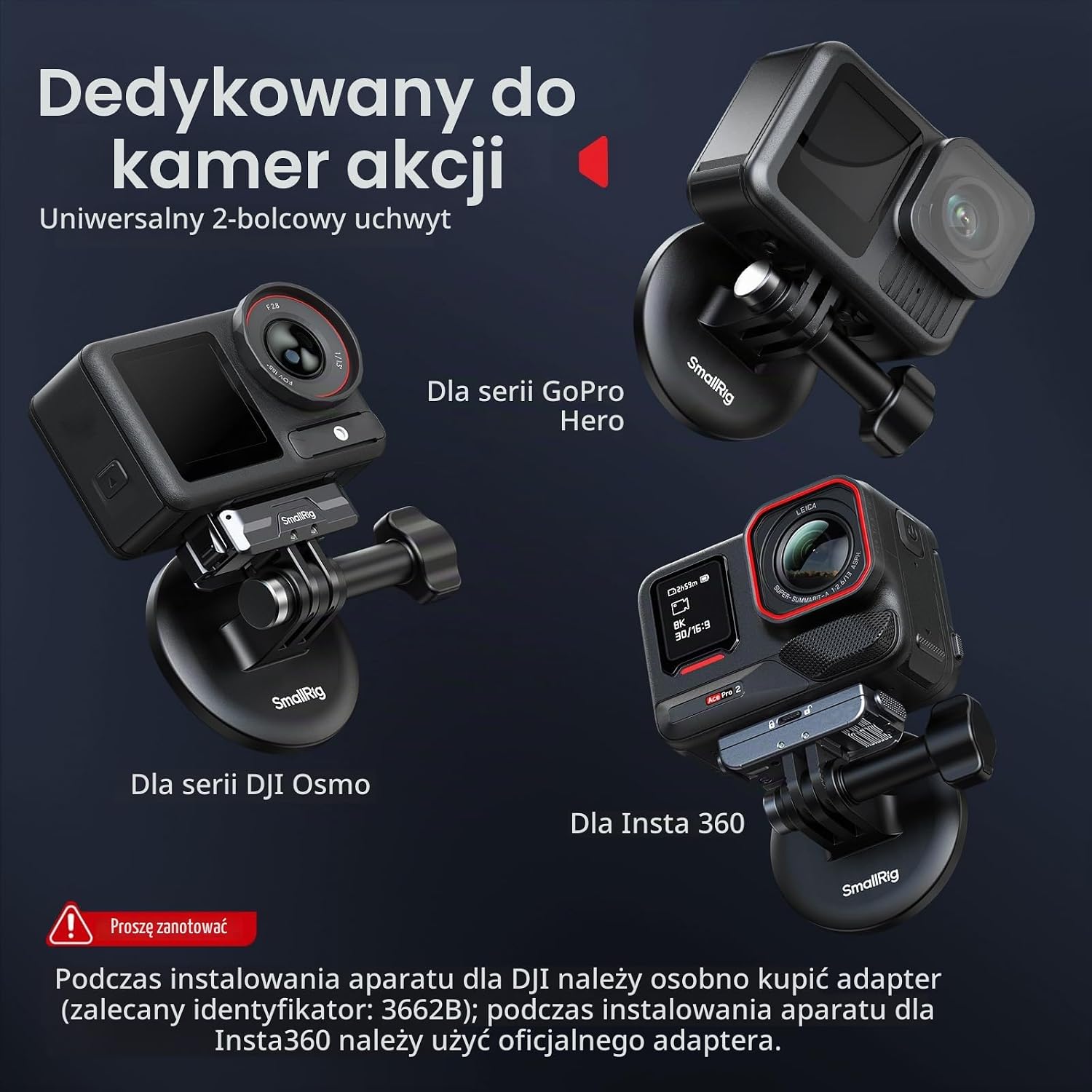 Thumbnail 6 de SMALLRIG 5360 – magnetyczny, szybkozłączny uchwyt na szyję do kamer sportowych