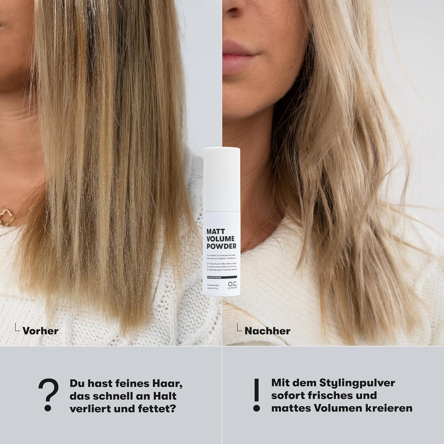 Thumbnail 5 de O.C. HAIRCARE Stylingpulver 2er Set für Volumen 💇♀