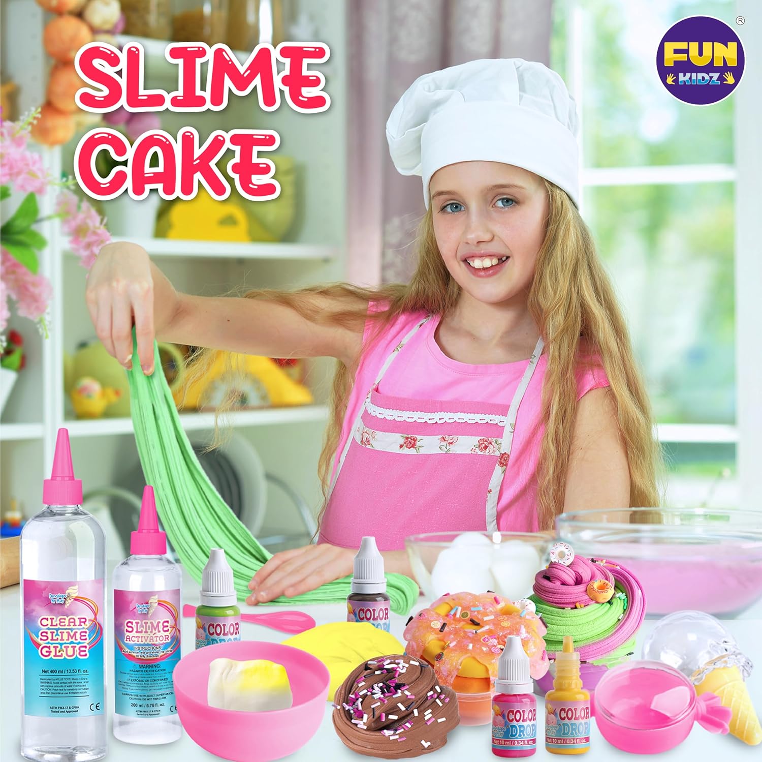 Thumbnail 1 de FunKidz Butter Slime Kit Ages 8-12