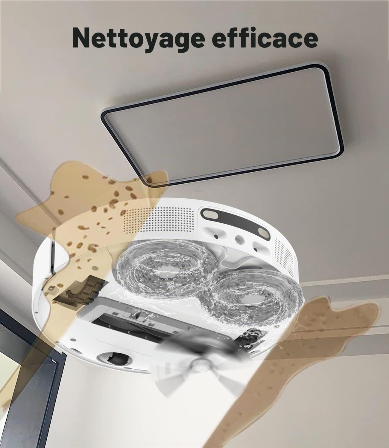 Detalle de Alloytool Pack of 8 Cleaning Cloths L10s Ultra microvezel dweildoeken voor Xiaomi en Dreame