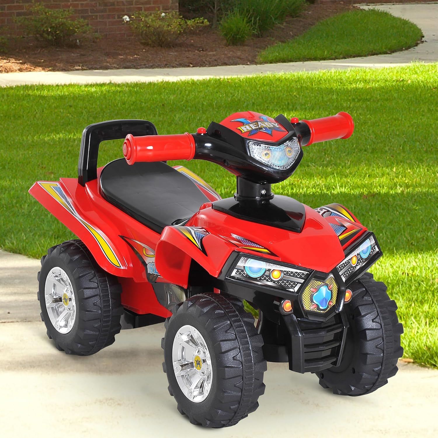 Detalle 2 de HOMCOM Quad Correpasillos 60x38x42cm