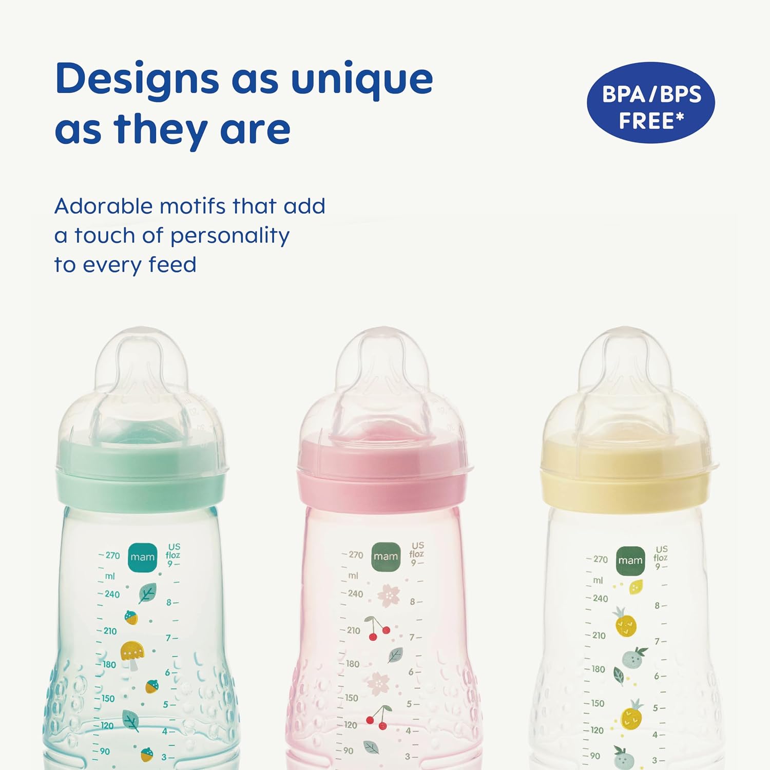 Thumbnail 4 de MAM Easy Active Bottles (2 x 330ml) in Pink – Ergonomic, Easy-Grip Design