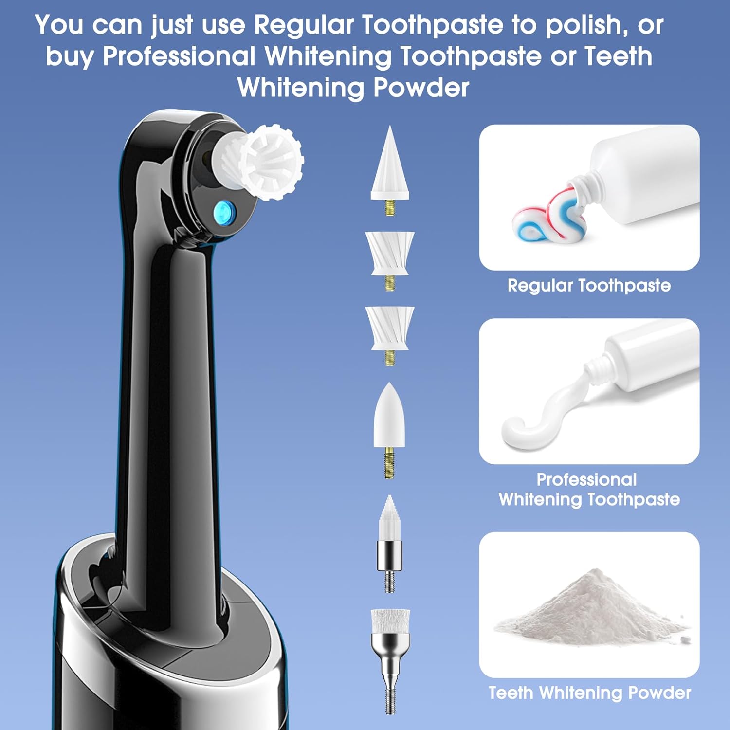 Thumbnail 6 de InFanso Tooth Polisher Plaque Remover for Teeth: A Practical Whitening Kit with 5 Modes