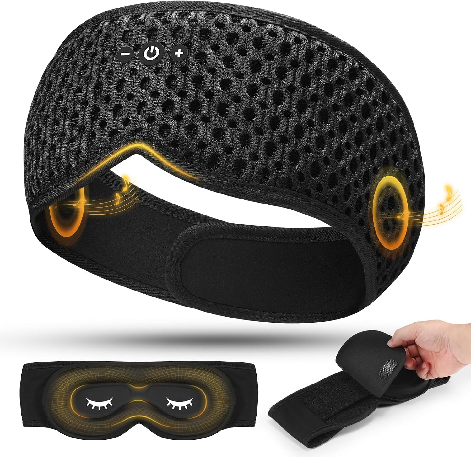 Thumbnail 6 de Sleep Mask with Bluetooth Headphones, Bluetooth 5.4