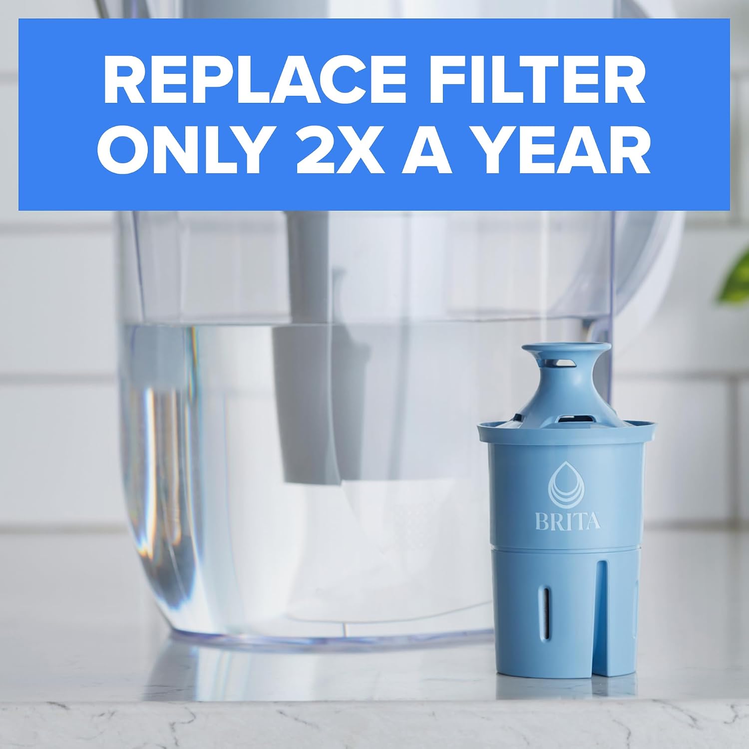 Thumbnail 2 de BRITA Elite Replacement Filters for Water Pitchers and Dispensers (2 Count) – NSF Certified, 99% Lead Reduction