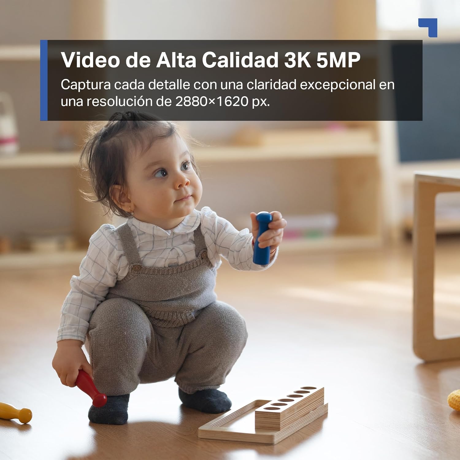 Detalle de Tapo C230 Cámara vigilancia 3K 5MP, 360° 12 m 😊