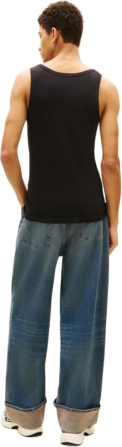 Thumbnail 1 de Tommy Jeans Tjm Xslim 2pck Rib Tank Ext Dm0dm20769 – Magliette da Uomo (Pacco da 1)