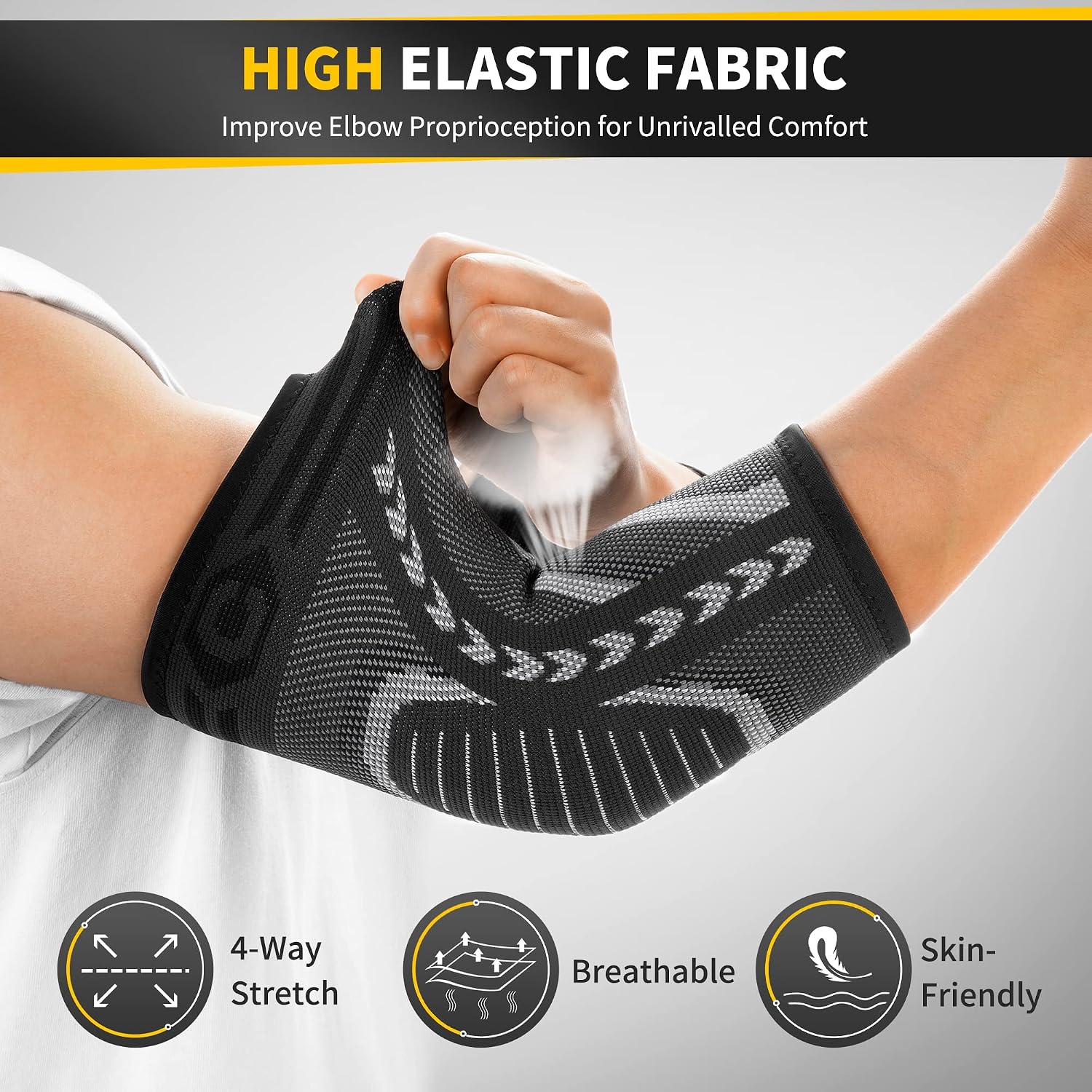 Thumbnail 4 de CAMBIVO Elbow Support 2-pack compression sleeves