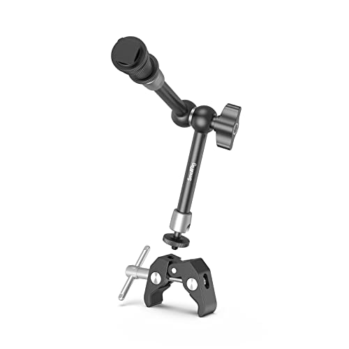 Thumbnail 8 de SMALLRIG Super Clamp con Magic Arm 11" e cold shoe