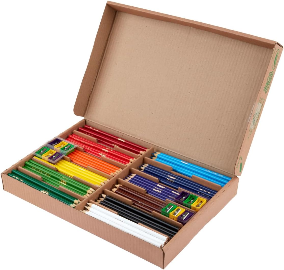 Thumbnail 3 de Crayola Colored Pencils Classpack (240ct) — Bulk 12-Color Pencils with Sharpeners for Classroom Use