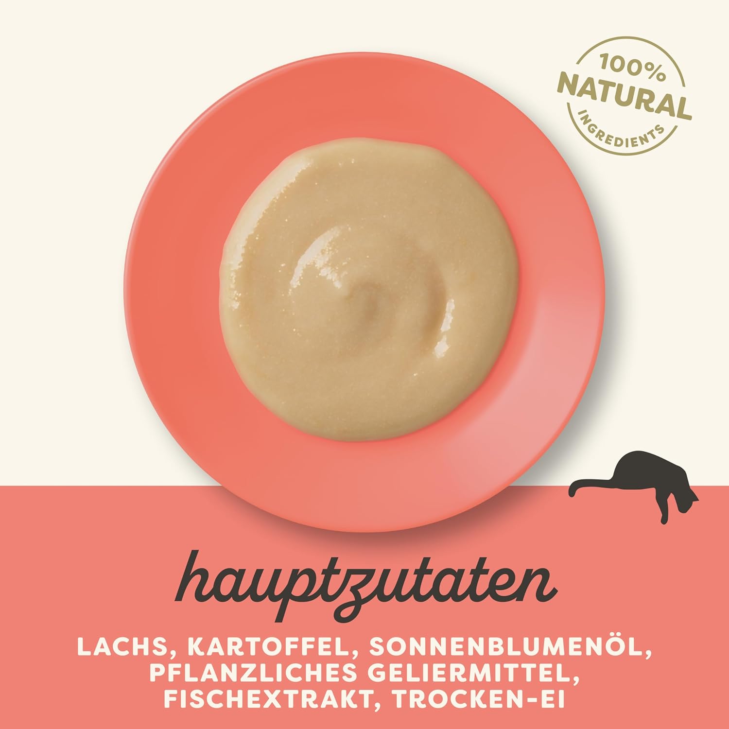 Detalle de Applaws 100% natürlicher getreidefreier cremiger Lachssnack für Katzen – 32 Beutel
