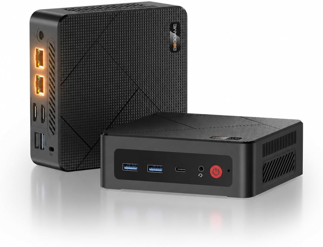 Detalle de BOSGAME E4 Home-Office-Mini PC with Ryzen 5 3550H