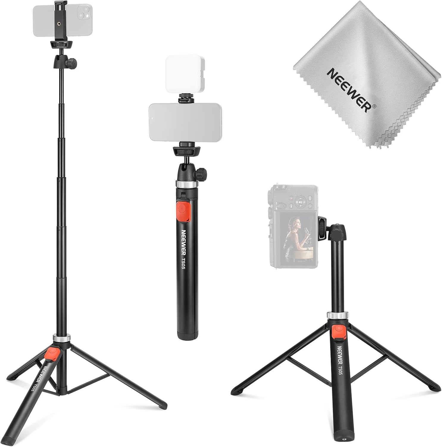 Detalle de NEEWER TS05 trépied 160 cm