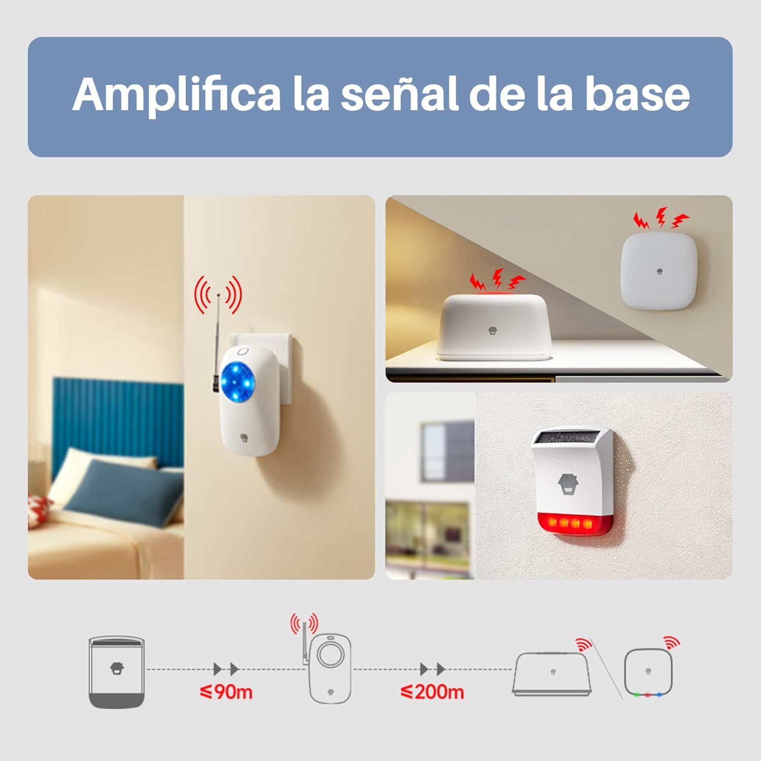 Thumbnail 2 de Chuango RT-101 Repetidor Wi-Fi para Alarmas