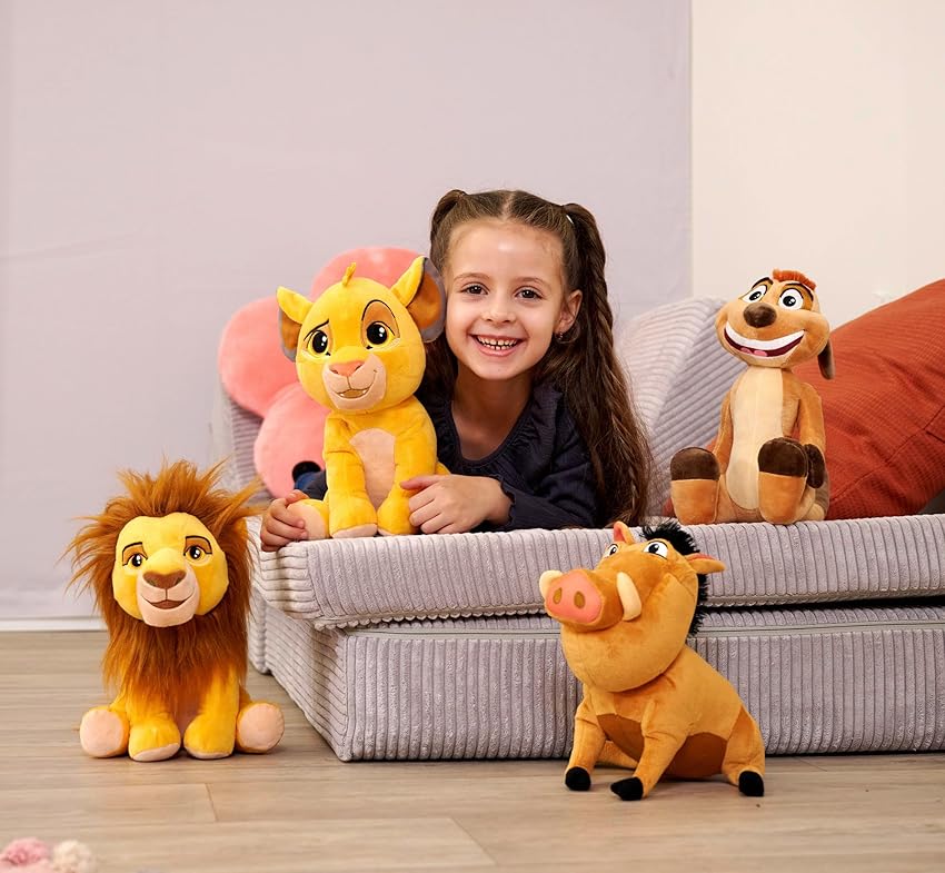 Thumbnail 6 de Simba Disney Rey León Mufasa Peluche 25 cm 🦁