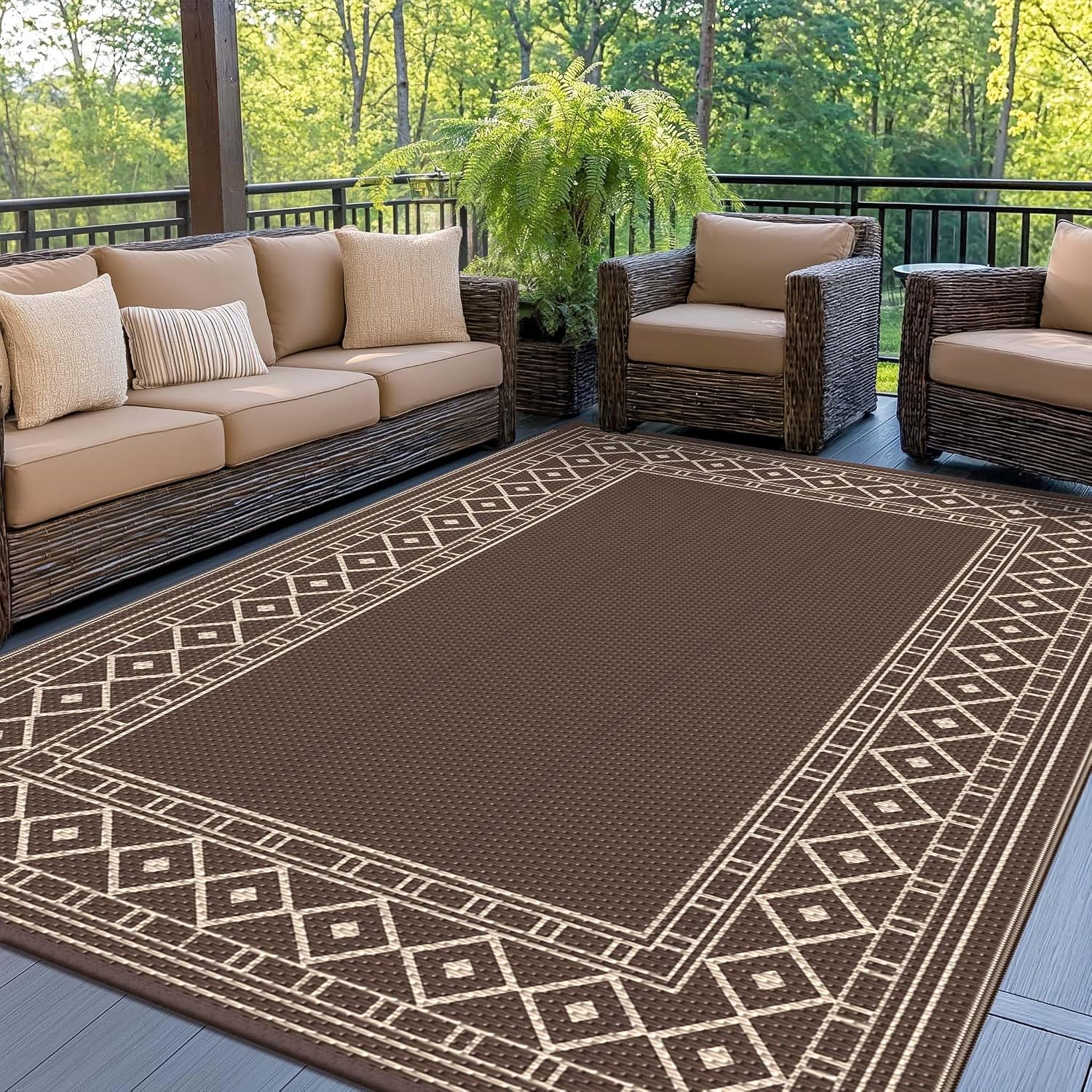 Detalle de GENIMO Outdoor Rug 5'x8