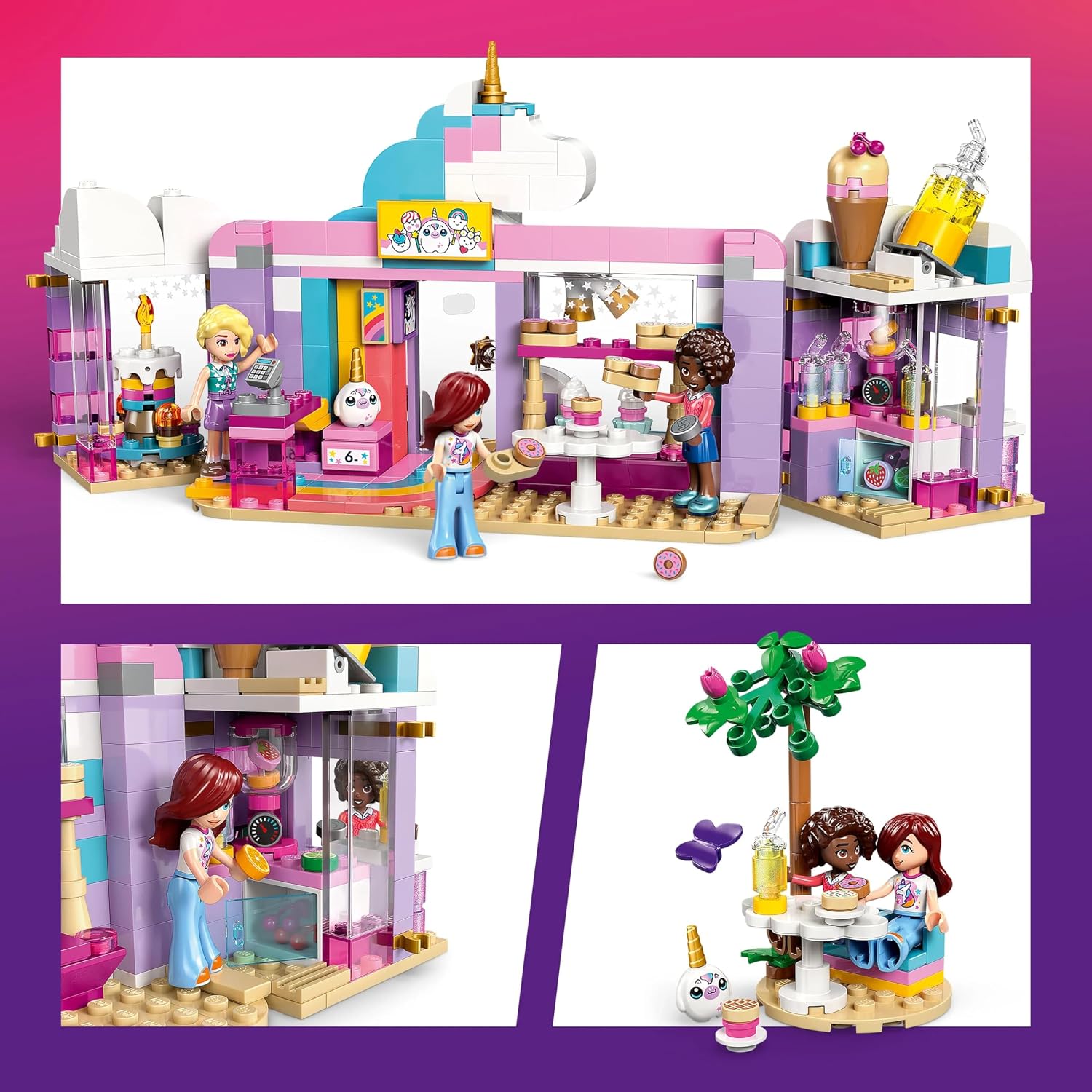 Thumbnail 4 de LEGO Friends Unicorn Dream Café 42684