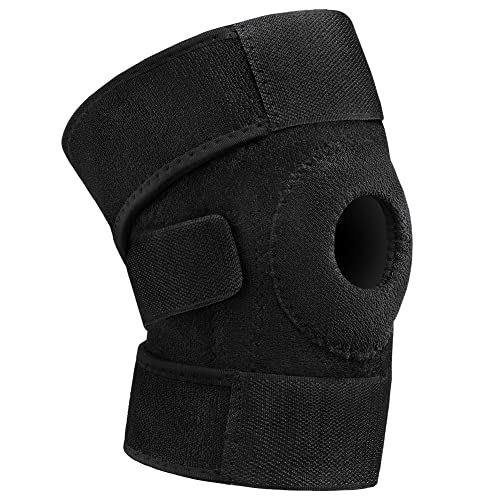 Thumbnail 7 de ACWOO Tutore Ginocchio Open-Patella con Stabilizzatori Laterali – Ginocchiera Ortopedica in Neoprene, Regolabile per Sport