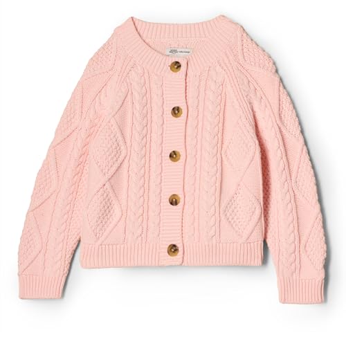 Detalle de Amazon Essentials x Sofia Grainge Cárdigan 4T rosa claro 👶