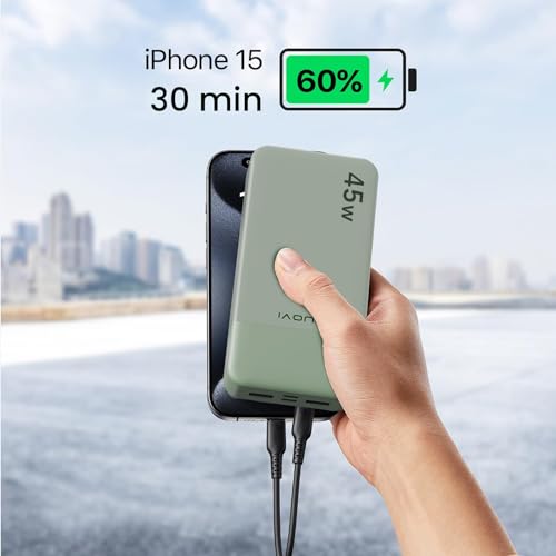 Thumbnail 2 de JUOVI Batterie Externe 45W 20000mAh Power Bank PD 3.0 QC 4.0 – autonomie et charge rapide pour vos déplacements