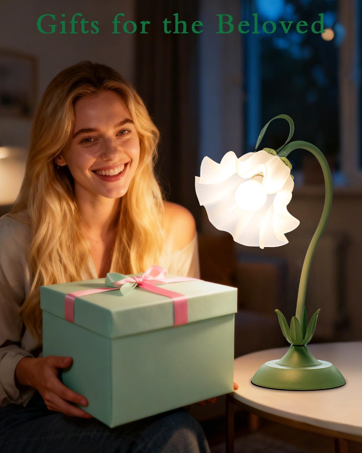 Thumbnail 6 de WERFOP Floral Table Lamp 3-Mode