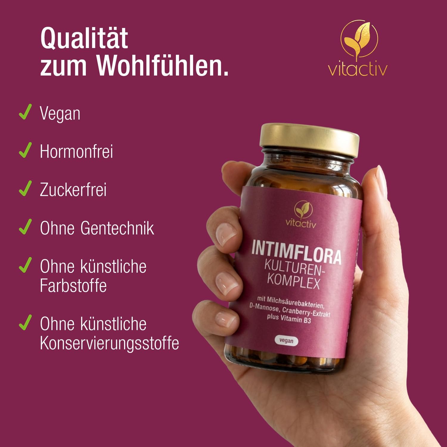 Thumbnail 4 de Vitactiv INTIMFLORA PROBIOTIK 130 Mrd. KbE/g