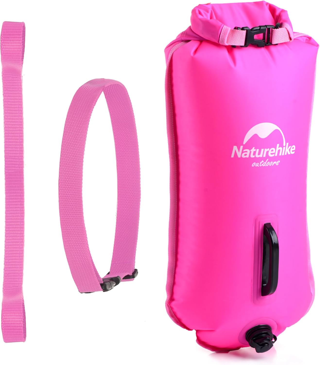 Detalle de Bouée de Nage Eau Libre Naturehike 18L avec Ceinture Ajustable – Sécurité et Portabilité pour Triathlètes et Kayakistes