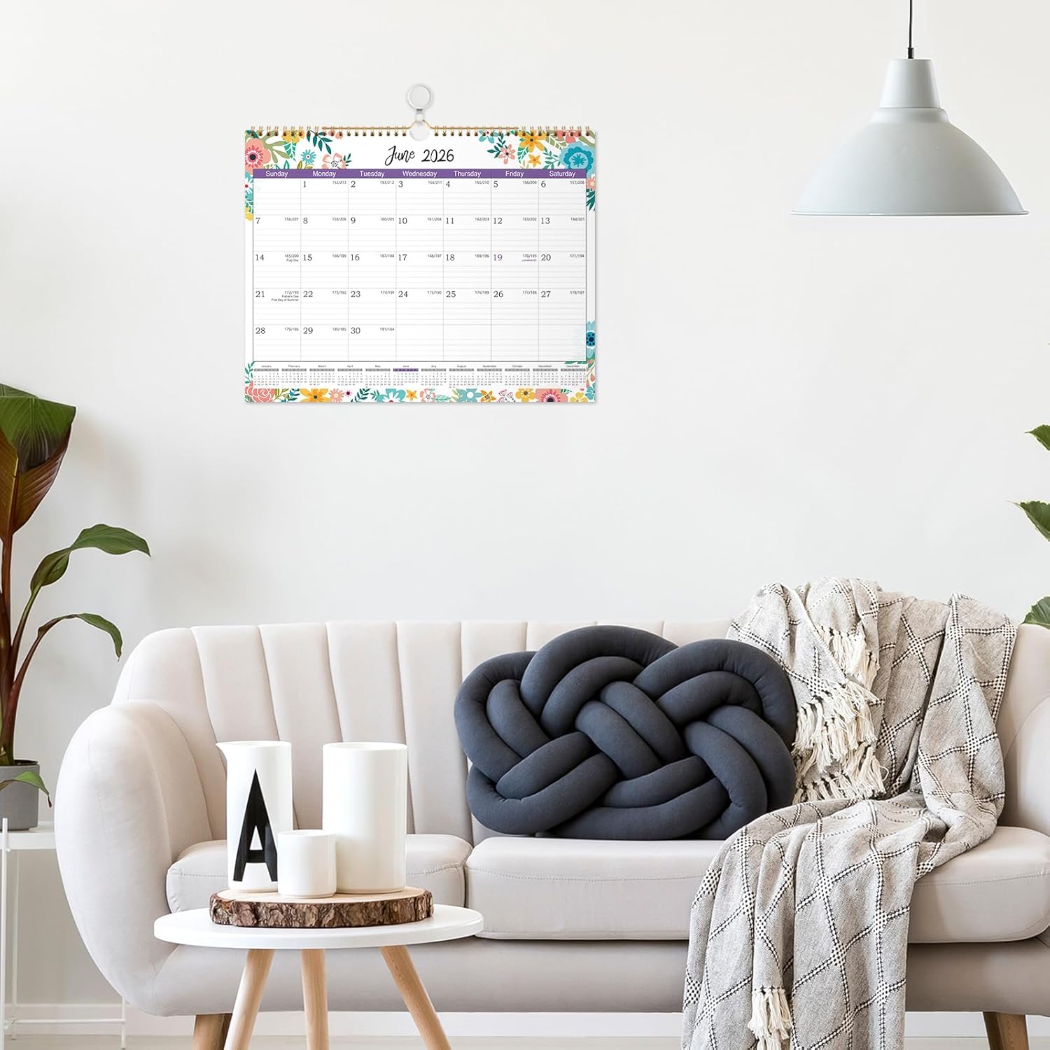 Thumbnail 6 de 2026 Wall Calendar, 14.8 x 11.4 in ⏳