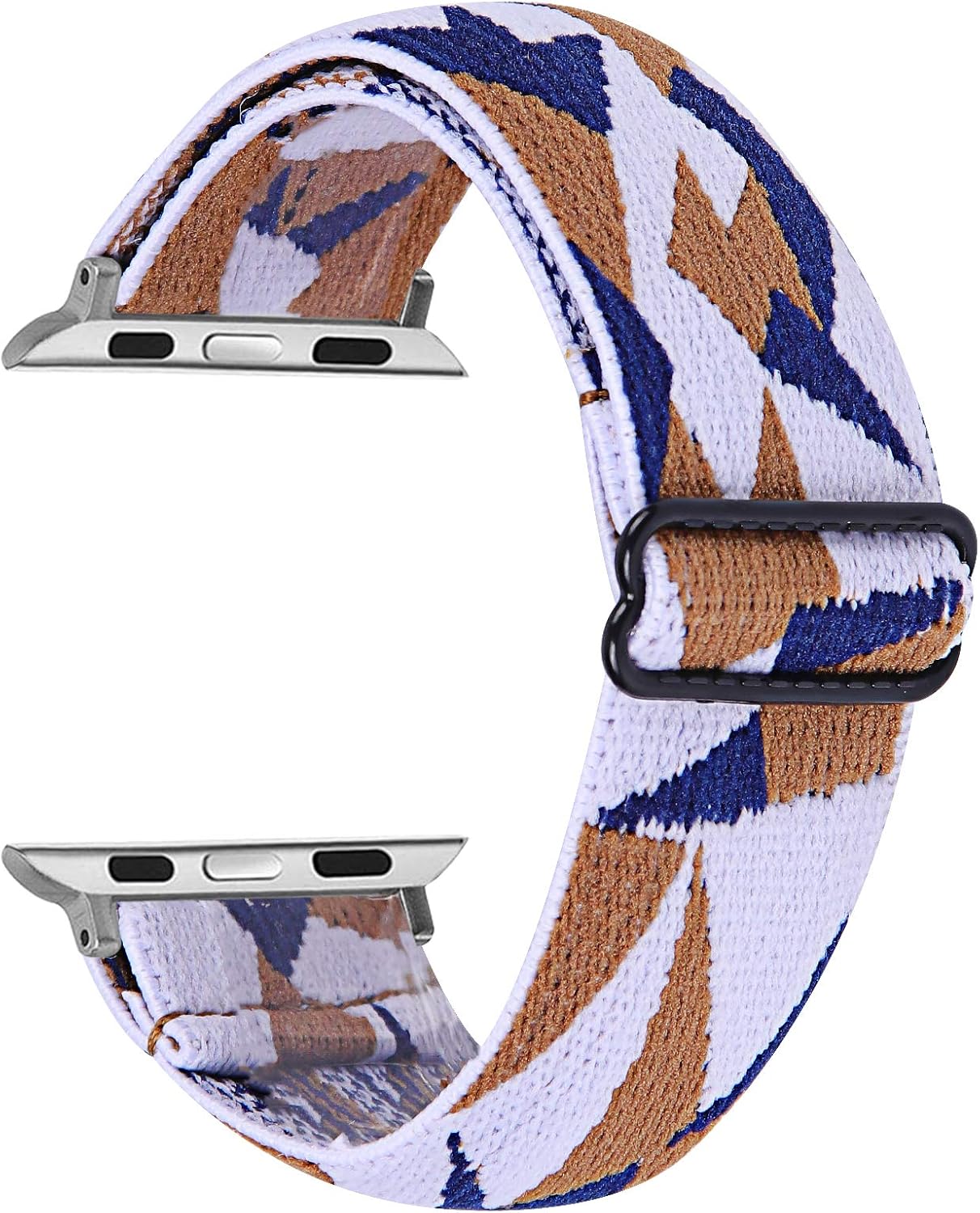 Thumbnail 1 de TRISTRAPS Adjustable Elastic Nylon Replacement Strap for Apple Watch Ultra and Series (42–49mm)