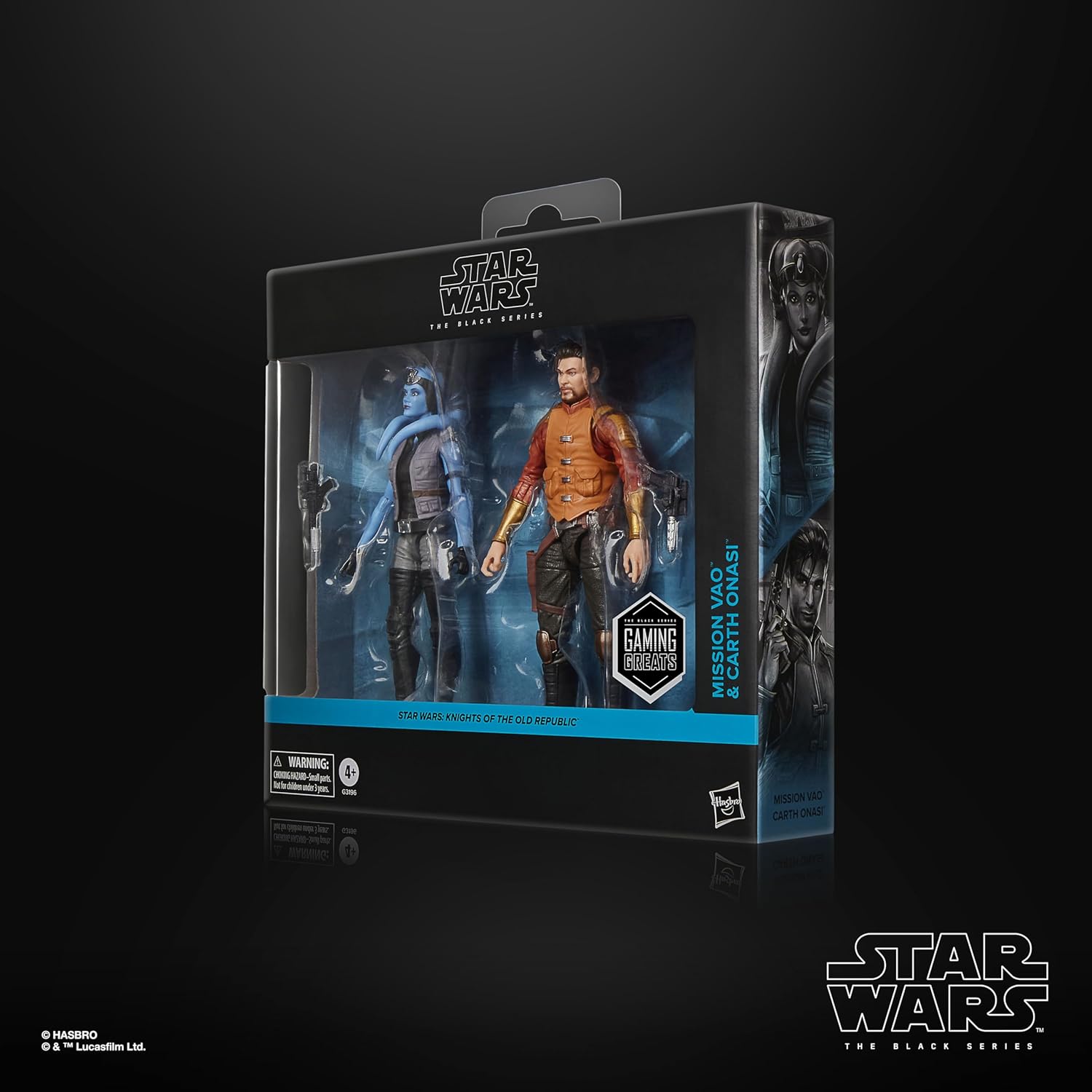 Detalle 2 de Star Wars The Black Series G3196 – figurki Mission Vao i Carth Onasi, 15 cm