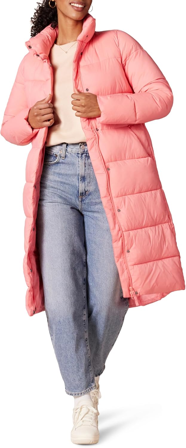 Thumbnail 6 de Amazon Essentials Women’s Lightweight Full-Zip Water-Resistant Long Cocoon Puffer Winter Coat