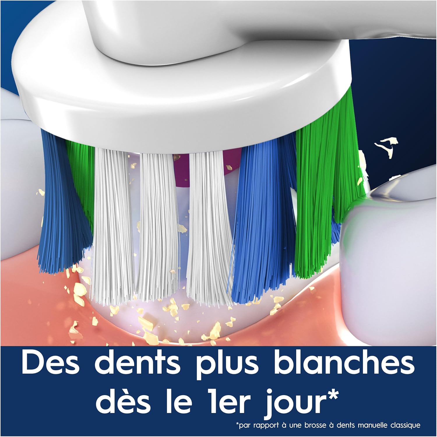 Detalle 1 de Oral-B Pro 12 brossettes 3D White Authentiques