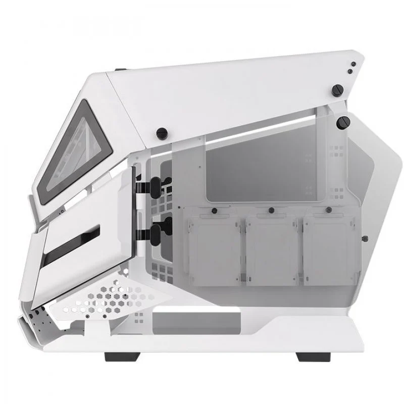 Detalle 2 de Thermaltake AH T200 Cristal Templado USB 3.0 Blanca: ficha práctica para decidir si merece la pena