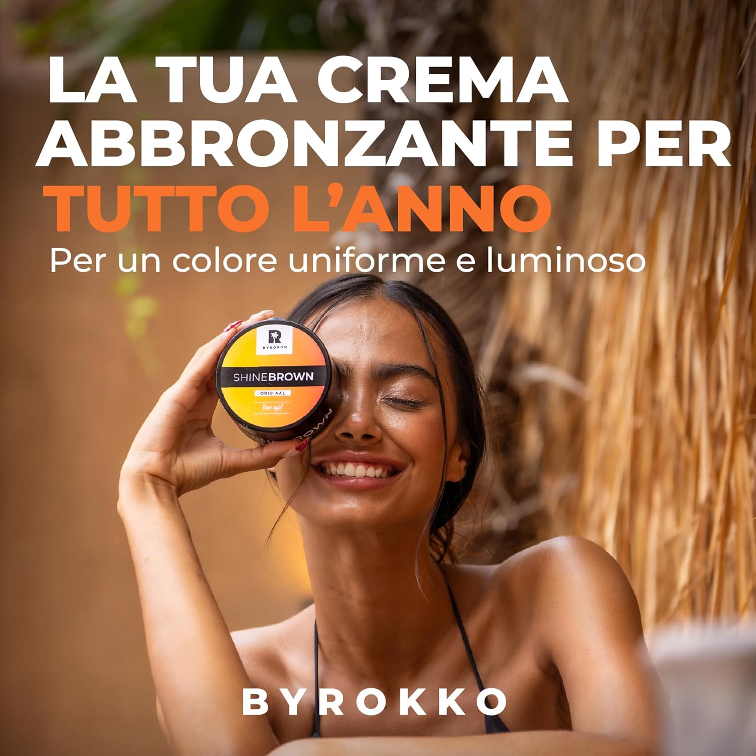 Thumbnail 6 de BYROKKO Shine Brown Crema Abbronzante Solar 210 ml – Nutriente e Abbronzante Rapido
