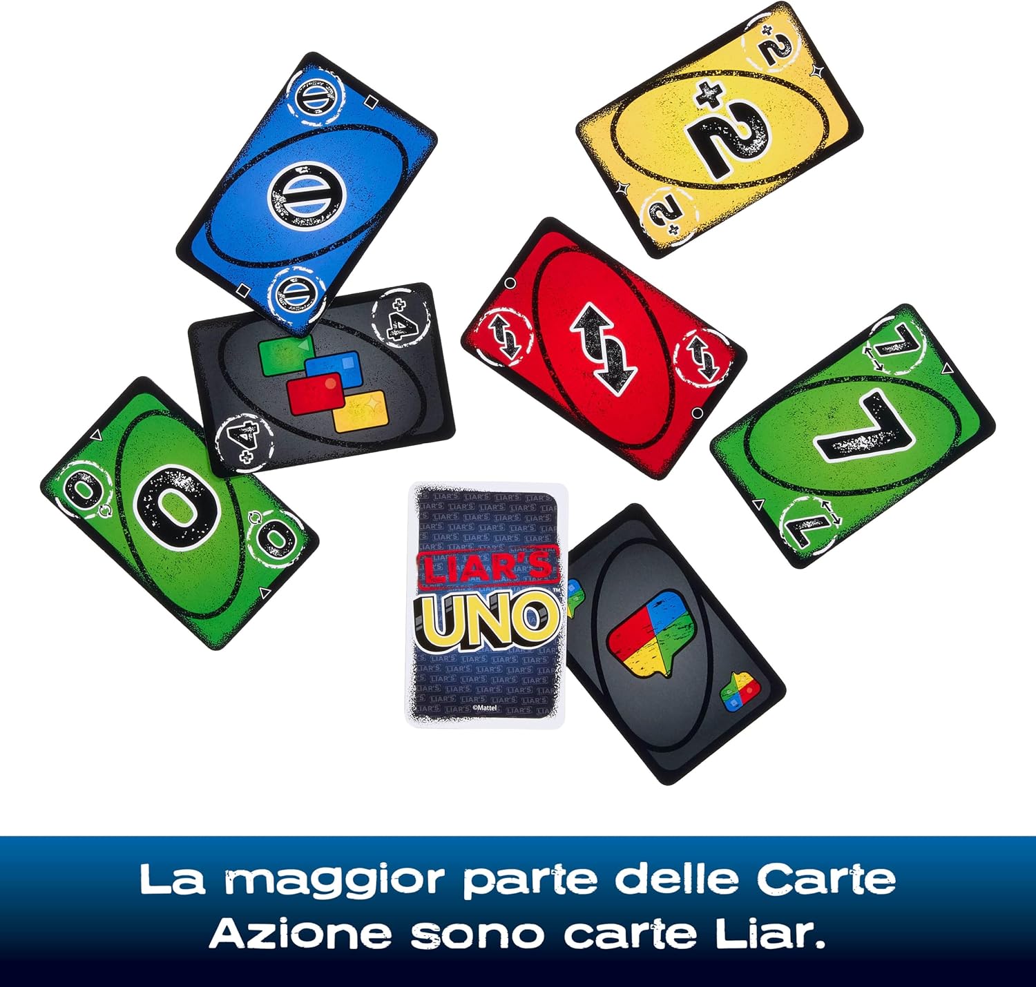 Thumbnail 4 de Mattel Games Liar's UNO gioco di carte 7+ 🎲