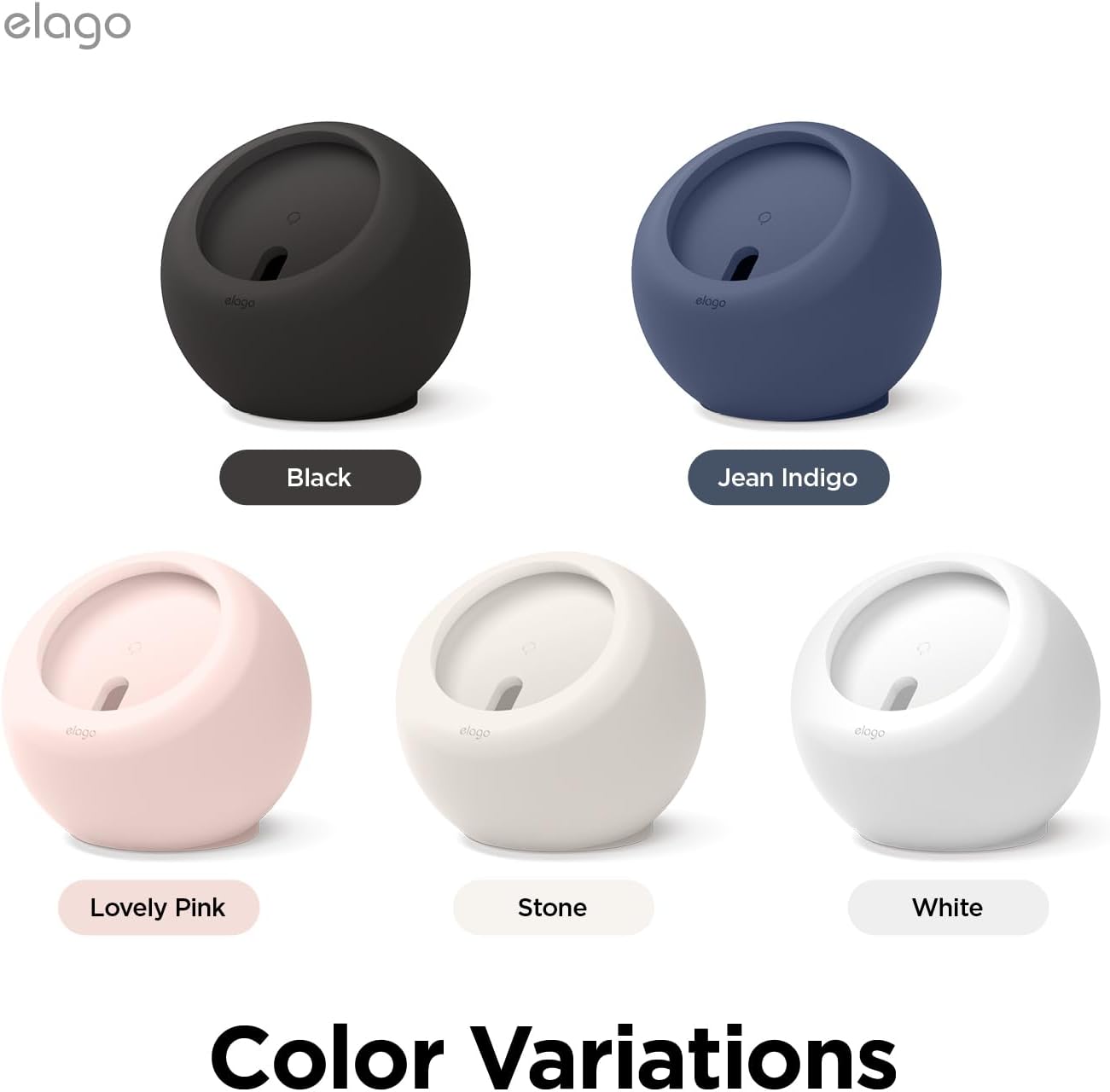 Thumbnail 5 de elago MS2 Supporto di Ricarica Wireless MagSafe per iPhone 17/16/15/14/13/12 (silicone premium, bianco) – Stand da tavolo