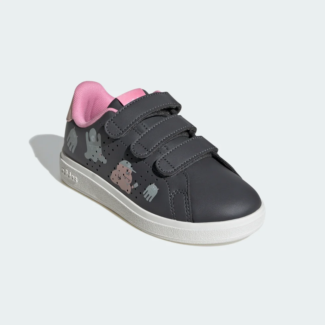 Detalle 2 de ADIDAS ADVANTAGE BASE 2.0 SHOES CHILDREN: zapatilla cómoda en gris para peques