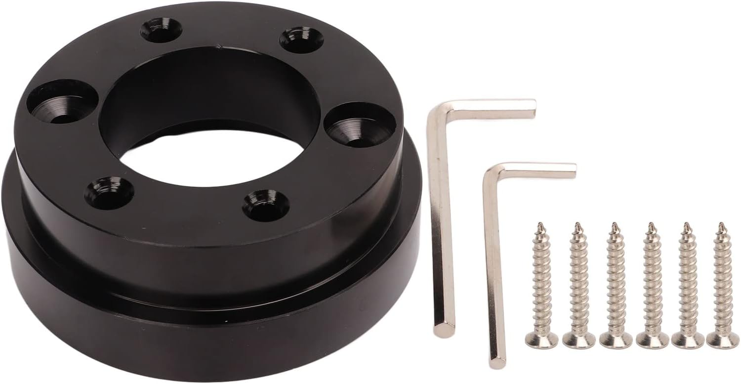 Detalle de Steering Wheel Adapter Plate 70mm Aluminium Alloy for G25/G27/G29/G920 13–14in wheels