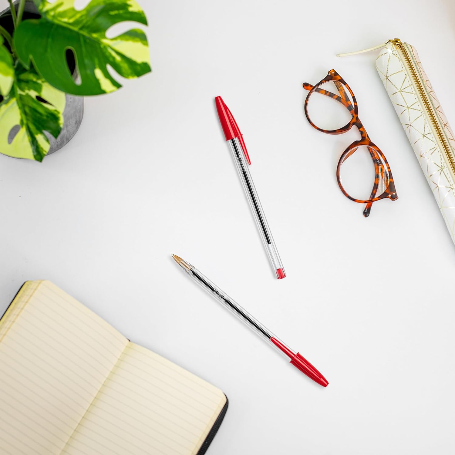 Thumbnail 1 de BIC Cristal Original Bolígrafos Rojo 50 Unidades ✏️